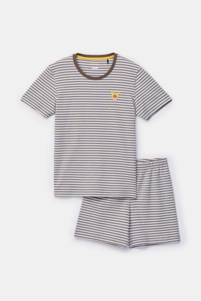 Afbeelding voor product Pyjama van het merk Woody in het Bruin