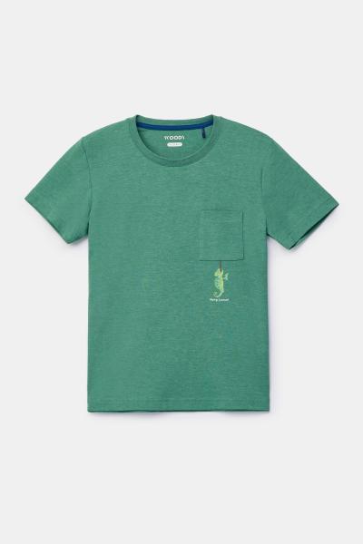 Afbeelding voor product Pyjama van het merk Woody in het Groen