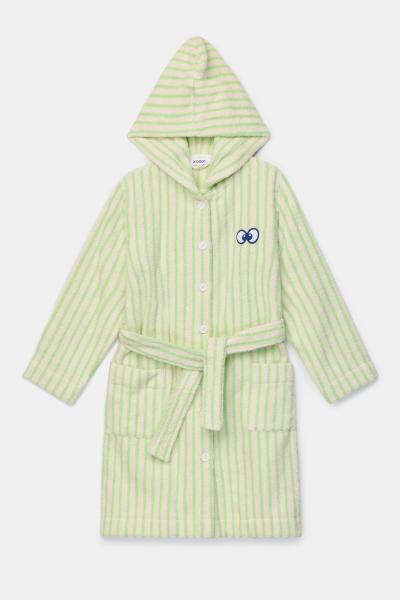 Afbeelding voor product Badjas van het merk Woody in het Groen