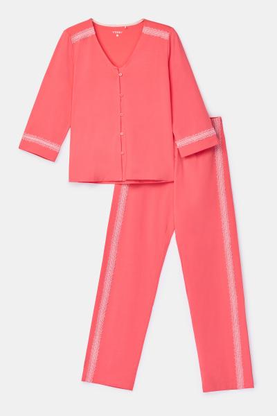 Afbeelding voor product Pyjama van het merk Woody in het Roze