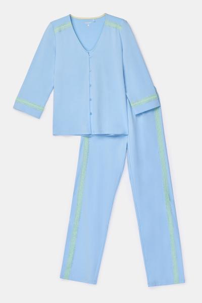 Afbeelding voor product Pyjama van het merk Woody in het Blauw
