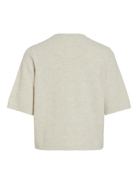 Afbeelding voor product Gilet van het merk Vila in het Ecru