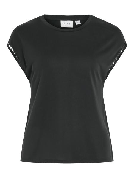 Afbeelding voor product T-shirt van het merk Vila in het Zwart