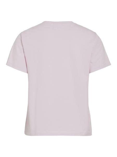 Afbeelding voor product T-shirt van het merk Vila in het Roze
