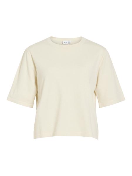 Afbeelding voor product Top van het merk Vila in het Beige