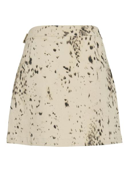 Afbeelding voor product Rok van het merk Vila in het Beige