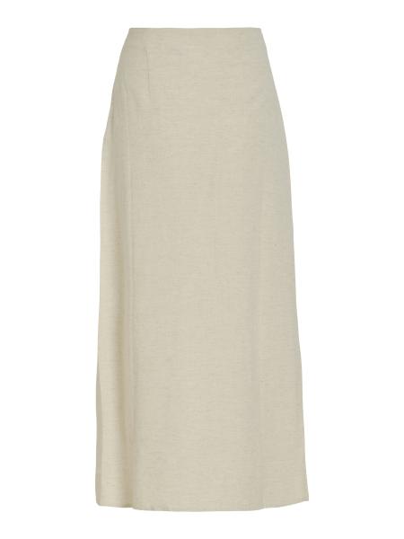 Afbeelding voor product Rok van het merk Vila in het Beige