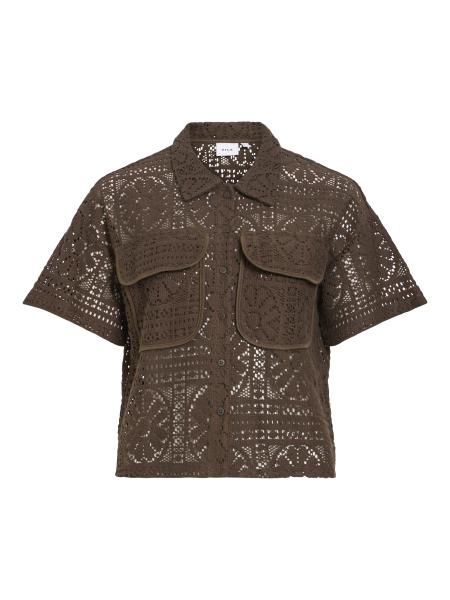 Afbeelding voor product Bloes van het merk Vila in het Bruin