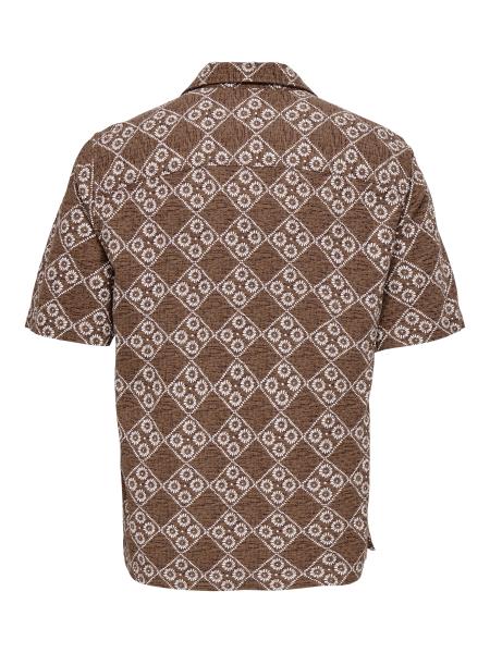 Afbeelding voor product Hemd van het merk Only & Sons in het Bruin