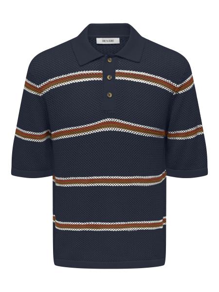 Afbeelding voor product Polo van het merk Only & Sons in het Marine