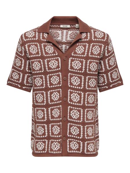 Afbeelding voor product Gilet van het merk Only & Sons in het Bruin