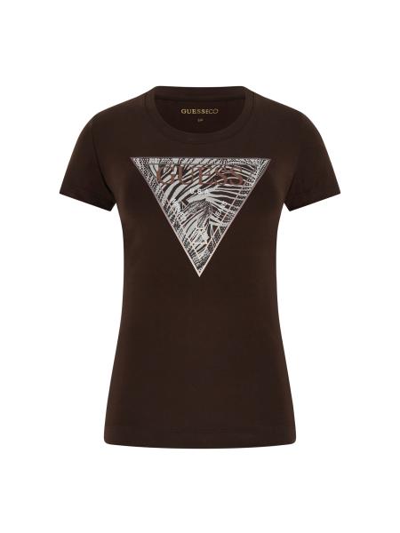 Afbeelding voor product T-shirt van het merk Guess in het Bruin