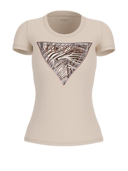 Afbeelding voor product T-shirt van het merk Guess in het Ecru