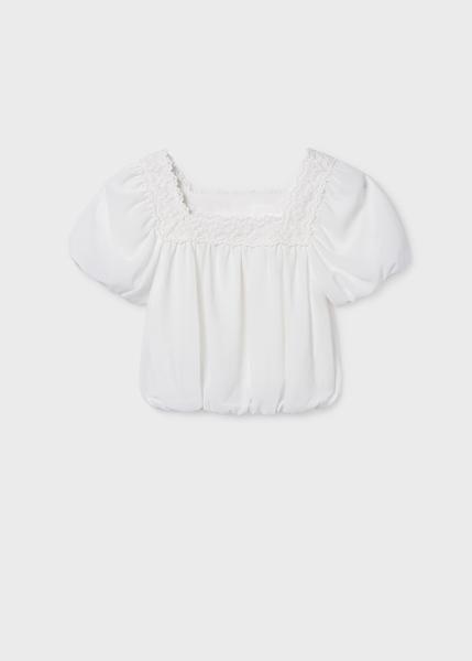 Afbeelding voor product Bloes van het merk Mayoral in het Ecru