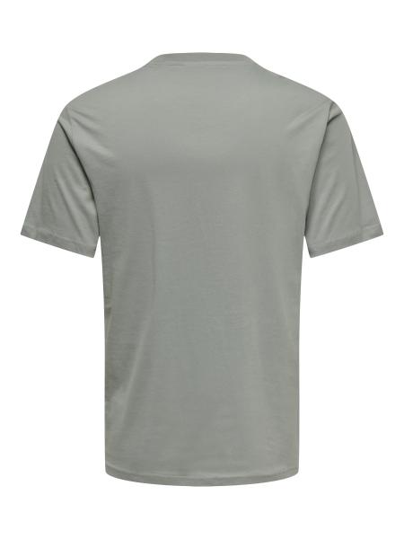 Afbeelding voor product T-shirt van het merk Only & Sons in het Grijs