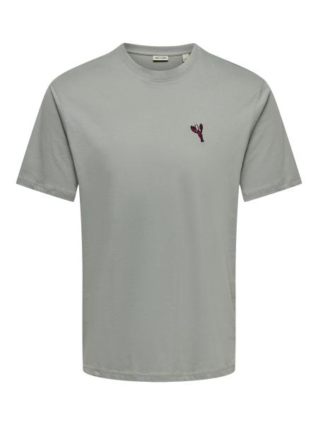 Afbeelding voor product T-shirt van het merk Only & Sons in het Grijs