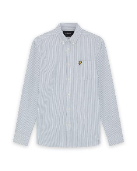 Afbeelding voor product Hemd van het merk Lyle & Scott in het Blauw
