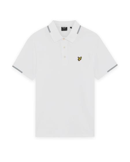 Afbeelding voor product Polo van het merk Lyle & Scott in het Wit