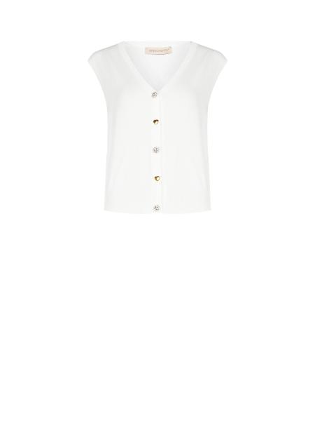 Afbeelding voor product Gilet van het merk Rinascimento in het Wit