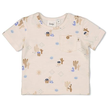 Afbeelding voor product T-shirt van het merk Feetje in het Ecru