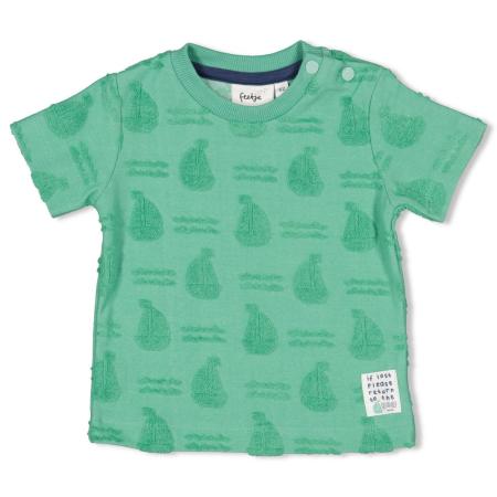 Afbeelding voor product T-shirt van het merk Feetje in het Groen