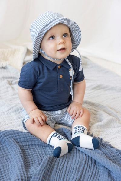 Afbeelding voor product Polo van het merk Feetje in het Marine