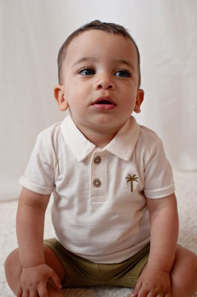 Afbeelding voor product Polo van het merk Feetje in het Wit