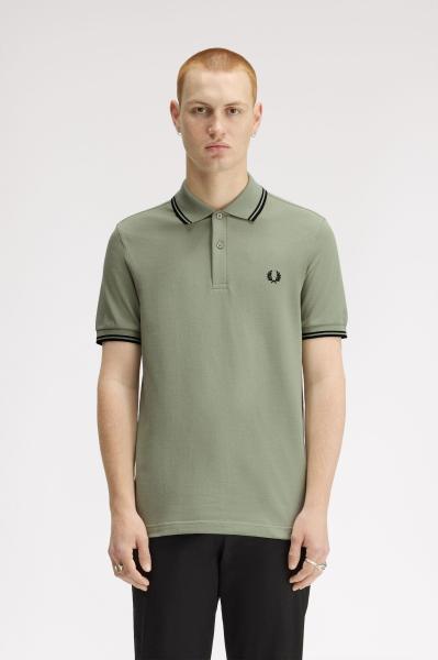 Afbeelding voor product Polo van het merk Fred Perry in het Groen