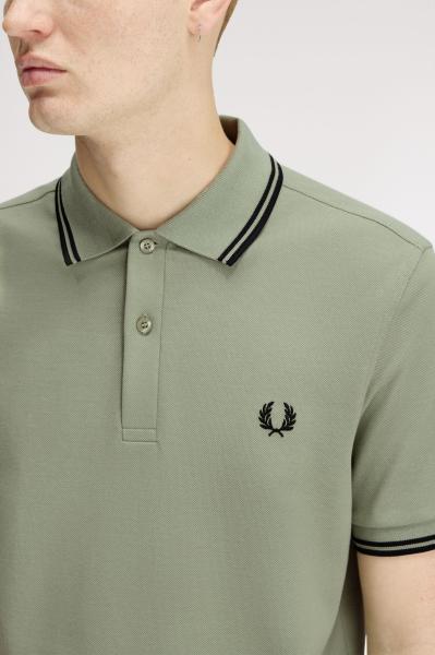 Afbeelding voor product Polo van het merk Fred Perry in het Groen