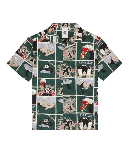 Afbeelding voor product T-shirt van het merk Element in het Groen