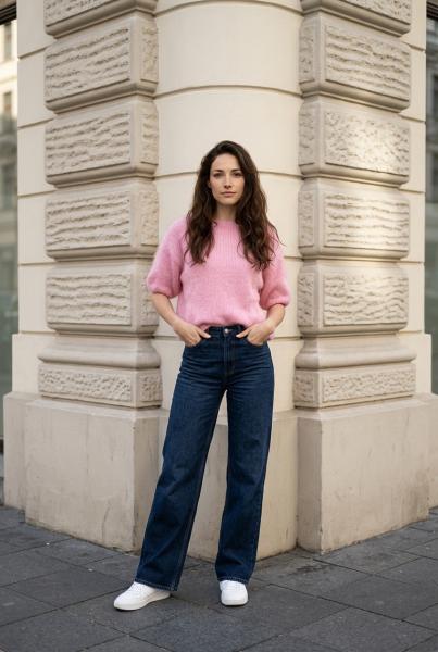 Afbeelding voor product Pull van het merk Amelie & Amelie in het Roze