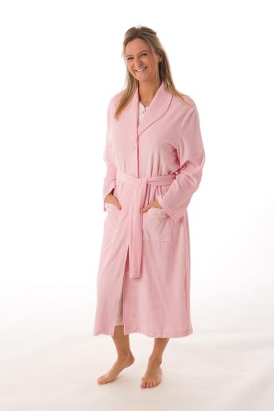 Afbeelding voor product Badjas van het merk Perlina in het Roze