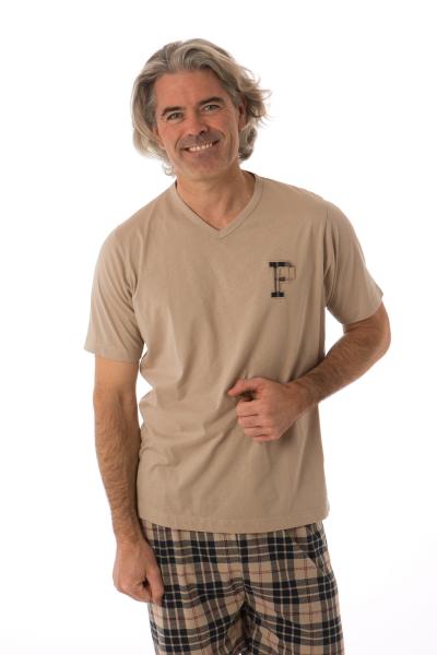 Afbeelding voor product Pyjama van het merk Perlina in het Beige