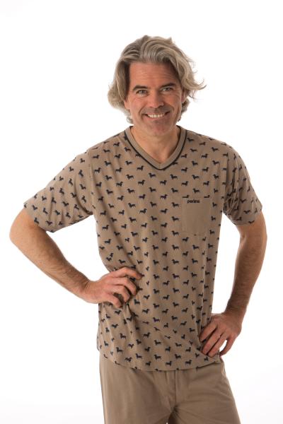 Afbeelding voor product Pyjama van het merk Perlina in het Beige