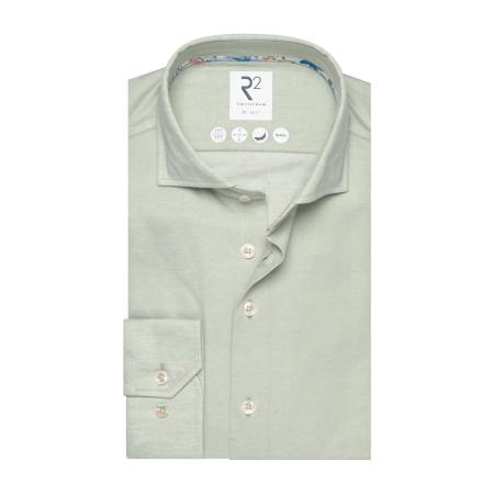 Afbeelding voor product Hemd van het merk R2 Amsterdam in het Groen