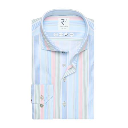Afbeelding voor product Hemd van het merk R2 Amsterdam in het Blauw