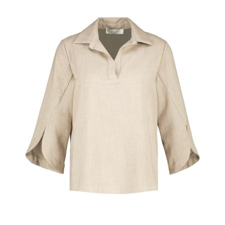 Afbeelding voor product Bloes van het merk Amelie&amelie in het Beige
