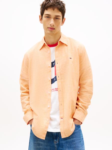 Afbeelding voor product Hemd van het merk Tommy Jeans in het Oranje