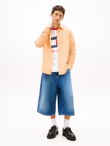 Afbeelding voor product Hemd van het merk Tommy Jeans in het Oranje