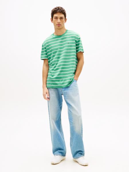 Afbeelding voor product T-shirt van het merk Tommy Jeans in het Groen