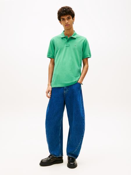 Afbeelding voor product Polo van het merk Tommy Jeans in het Groen