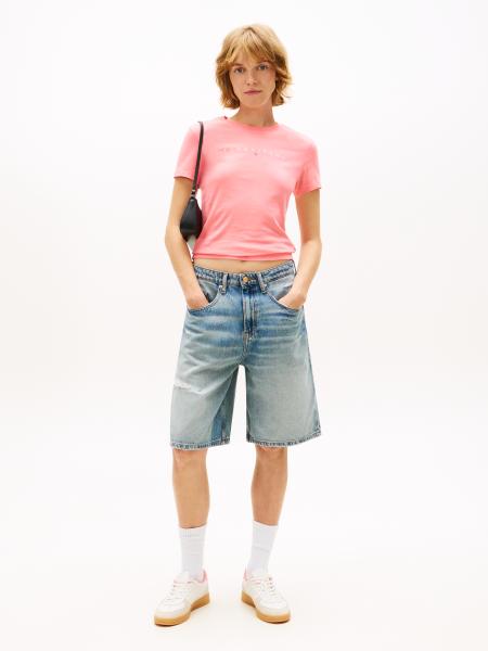 Afbeelding voor product T-shirt van het merk Tommy Jeans in het Roze