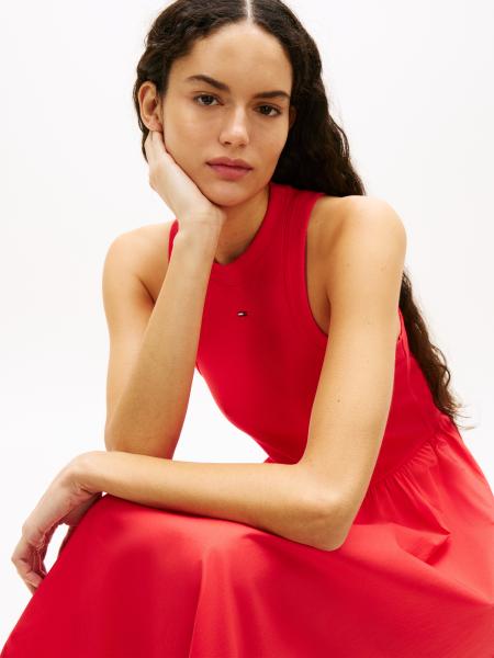 Afbeelding voor product Kleed van het merk Tommy Jeans in het Rood