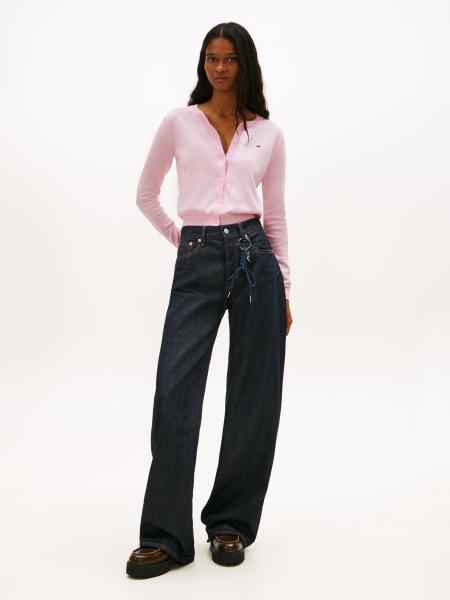 Afbeelding voor product Pull van het merk Tommy Jeans in het Roze