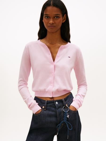 Afbeelding voor product Pull van het merk Tommy Jeans in het Roze