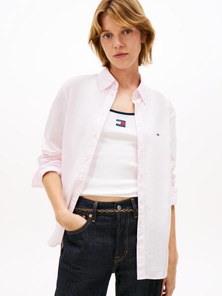 Afbeelding voor product Hemd van het merk Tommy Jeans in het Roze