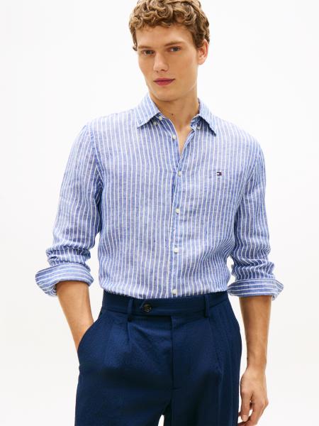 Afbeelding voor product Hemd van het merk Tommy Hilfiger in het Blauw