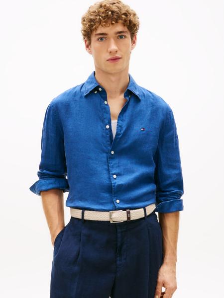 Afbeelding voor product Hemd van het merk Tommy Hilfiger in het Blauw