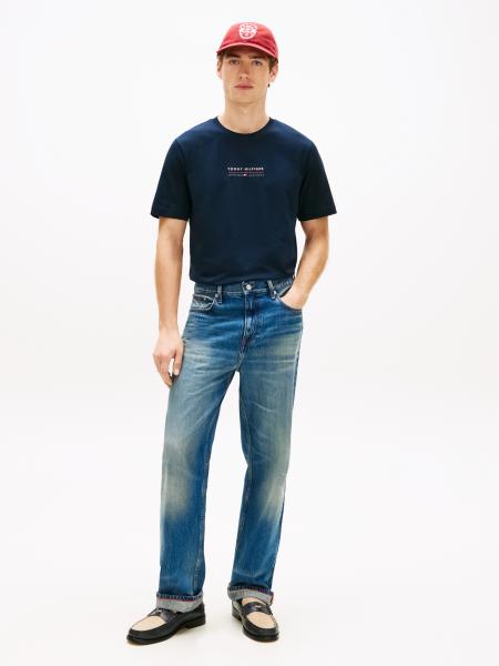 Afbeelding voor product T-shirt van het merk Tommy Hilfiger in het Marine