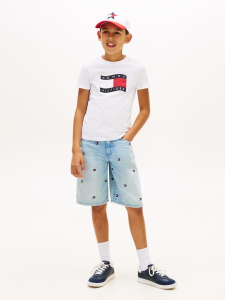 Afbeelding voor product T-shirt van het merk Tommy Jeans in het Wit